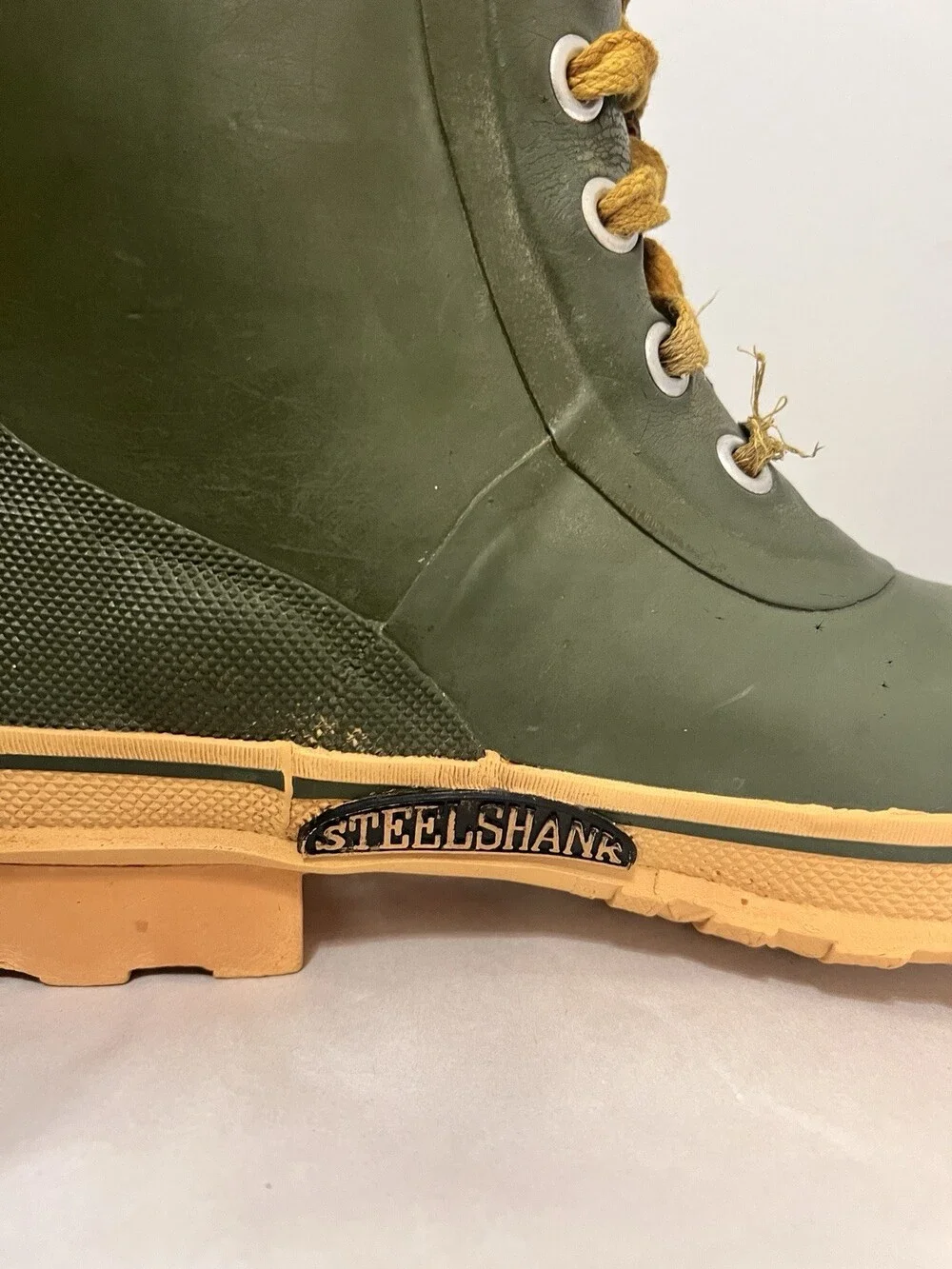 Vintage Northwest Territory Insulated Waterproof Rubber Boots Size 11
